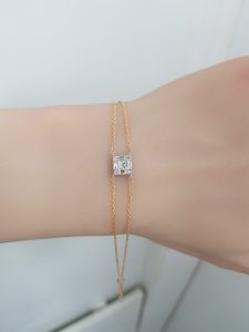 Yellow Gold Diamond Bracelet - B5916