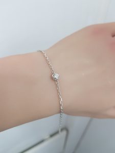 White Gold Diamond Bracelet - B2681