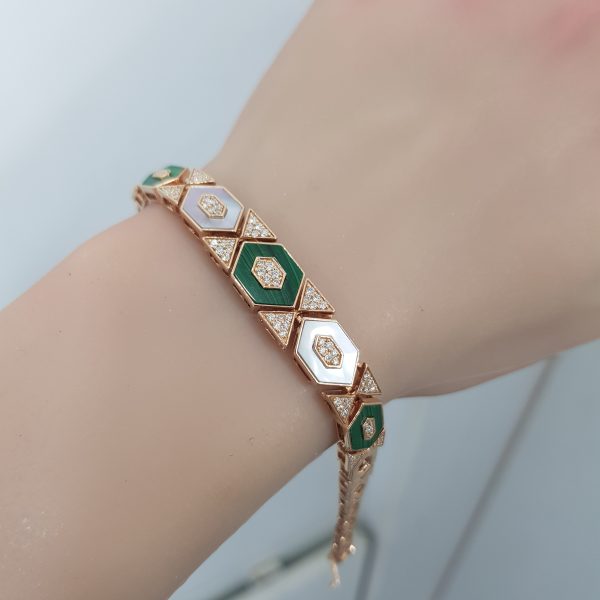 Rose Gold Diamond Bracelet - B5930
