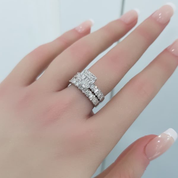 Twins Diamond Ring - T3685