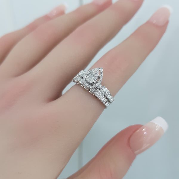 Twins Diamond Ring - T3683