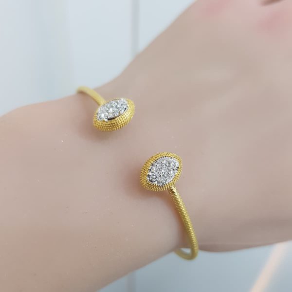 Yellow Gold Diamond Bracelet - B5967