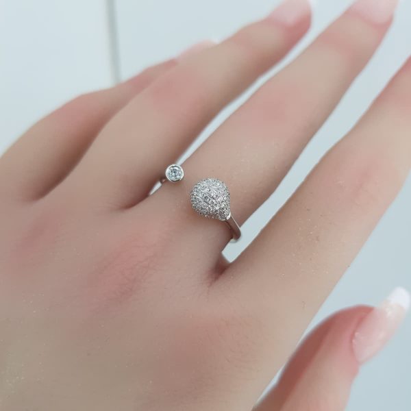 Yellow Gold Diamond Ring - R4512