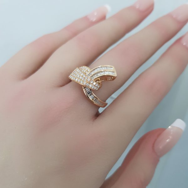 Yellow Gold Diamond Ring - R4520