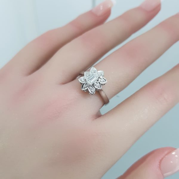 Yellow Gold Diamond Ring - R4374