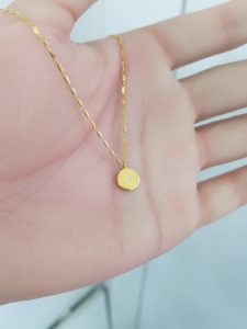Yellow Gold Diamond Pendant - P5391