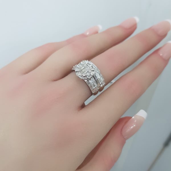 Twins Diamond Rings - T3668