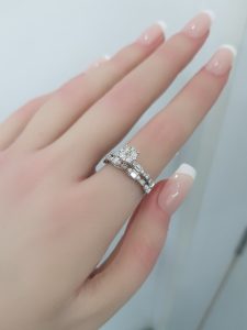 Twins Diamond Rings - T3659