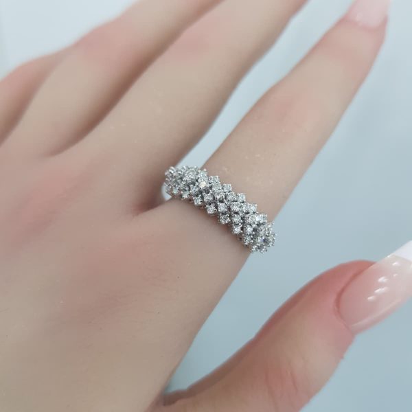 White Gold Diamond Ring - R7600
