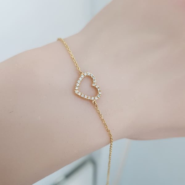 Yellow Gold Diamond Bracelet - 5971