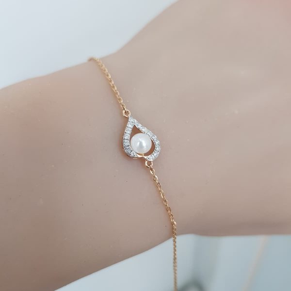 Yellow Gold Diamond Bracelet - B5977
