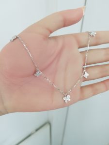 White Gold Diamond Pendant - P5464