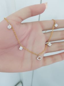 Yellow Gold Diamond Pendant - P5440