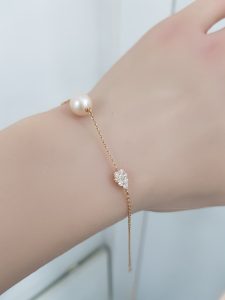 Yellow Gold Diamond Bracelet - B6005