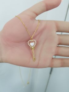 Yellow Gold Diamond Pendant - P5518