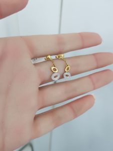 Yellow Gold Diamond Earrings - E3477