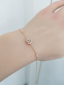 Yellow Gold Diamond Bracelet - B6021