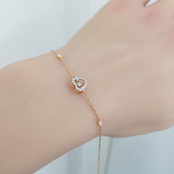 Yellow Gold Diamond Bracelet - B6021
