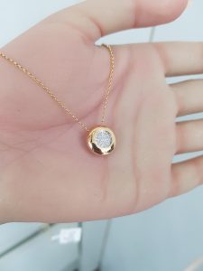 Yellow Gold Diamond Pendant - P5570