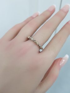 Yellow Gold Diamond Ring - R7532
