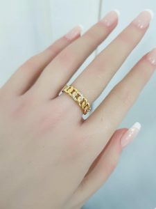 Yellow Gold Diamond Ring - R4523